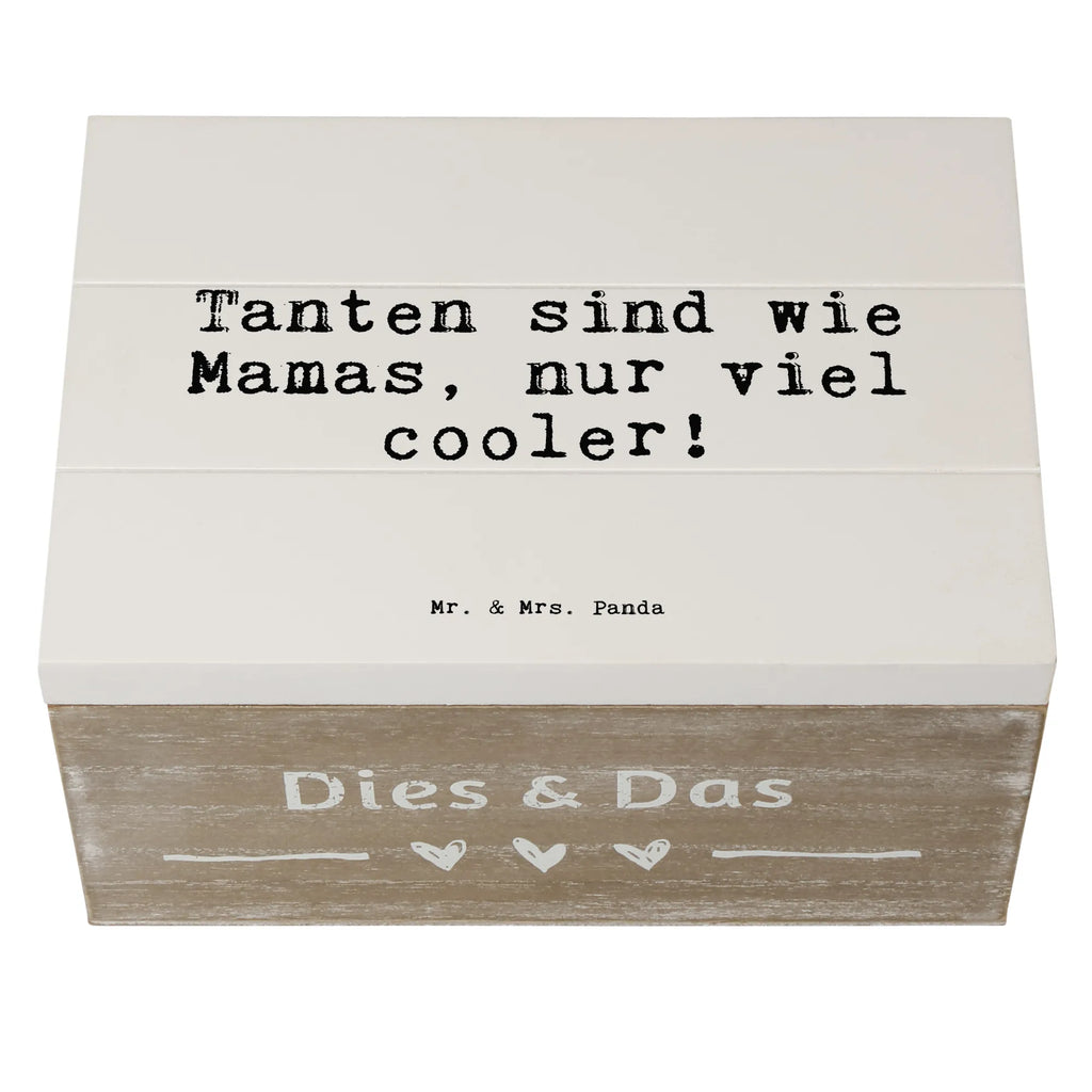 Skrzynia drewniana Tanten sind wie Mamas,... Schatulle, Truhe, Schatzkiste, Geschenkdose, Kiste, Dekokiste, Geschenkbox, Erinnerungsbox, Erinnerungskiste, XXL, Holzkiste, Aufbewahrungsbox, Spruch, Sprüche, lustige Sprüche, Weisheiten, Zitate, Spruch Geschenke, Spruch Sprüche Weisheiten Zitate Lustig Weisheit Worte