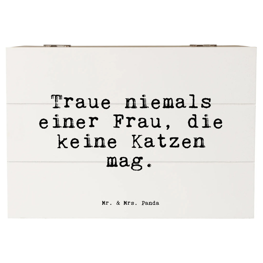 Wooden chest Traue niemals einer Frau,... box, decorative box, treasure chest, XXL, casket, storage box, memory box, chest, Wooden box, saying, sayings, funny, wisdom, quotes, Sayings Proverbs Wisdom Quotes Funny Wisdom Words