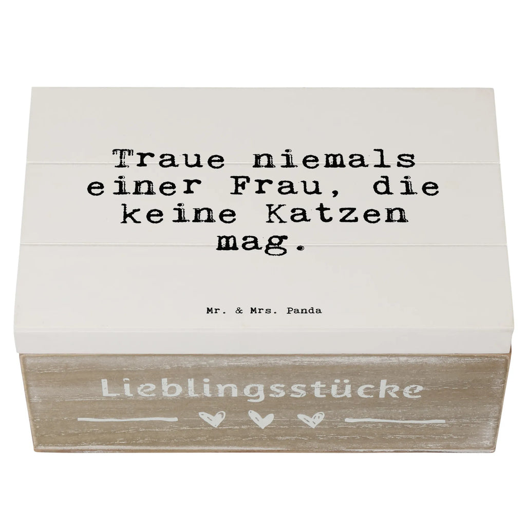 Wooden chest Traue niemals einer Frau,... box, decorative box, treasure chest, XXL, casket, storage box, memory box, chest, Wooden box, saying, sayings, funny, wisdom, quotes, Sayings Proverbs Wisdom Quotes Funny Wisdom Words