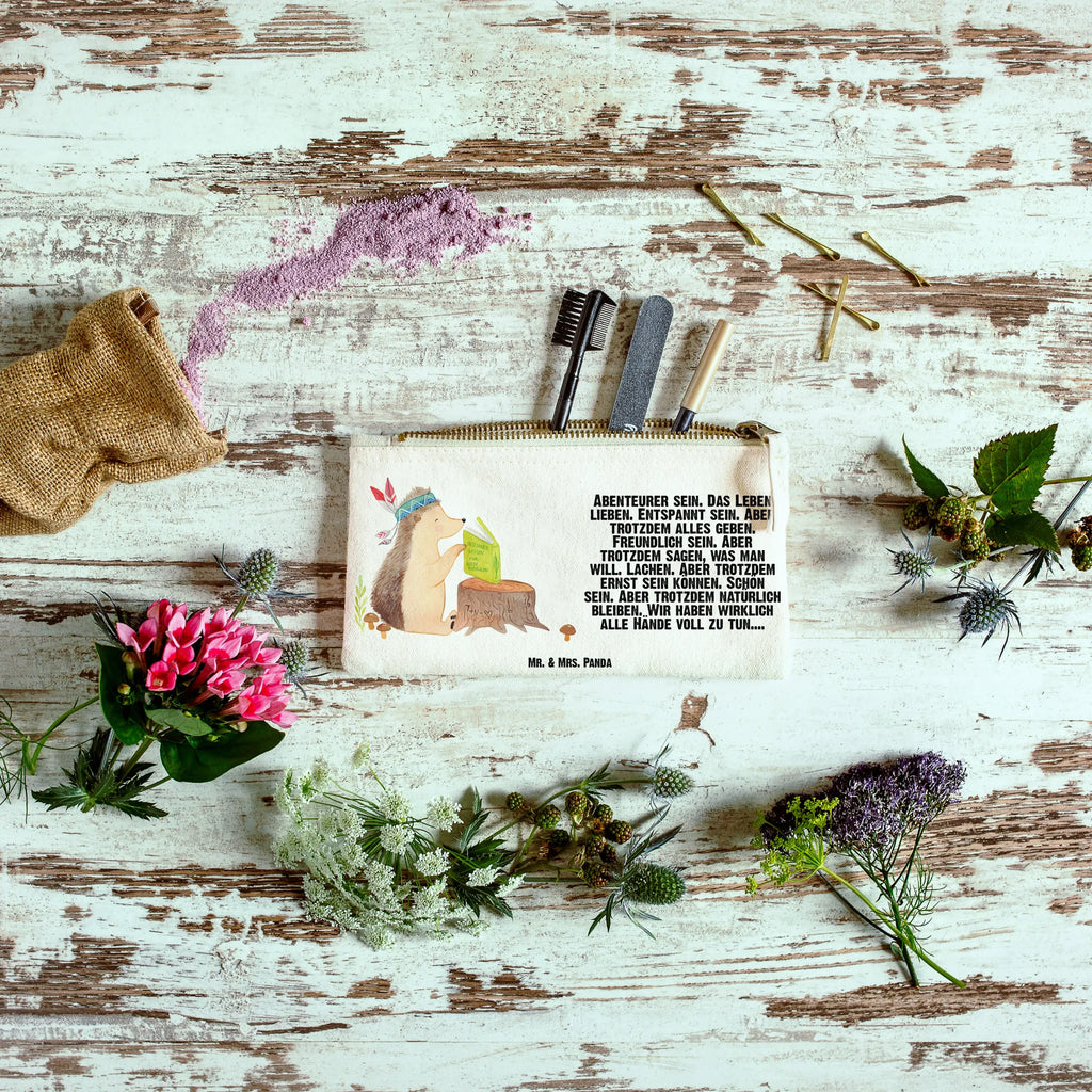 torebka na makijaż jeż Ozdoba z piór Waldtiere, zwierzęta