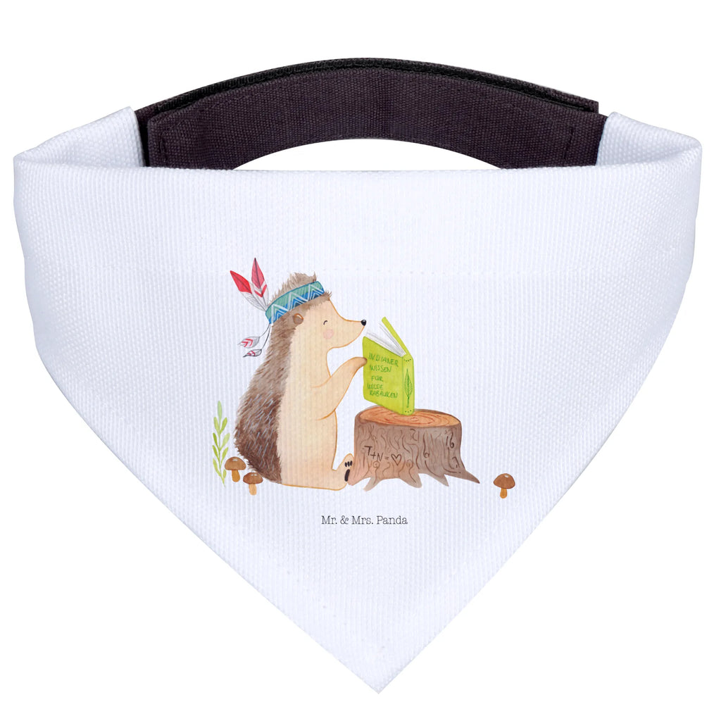 Chusta na szyję dla psa L jeż Ozdoba z piór Mittelgroße Hunde, Tuch, Halstuch, Hunde, Hundehalstuch, Mittel, Tiere, Waldtiere, Lagerfeuer, Indianer, Igel, Camping, Abenteuer