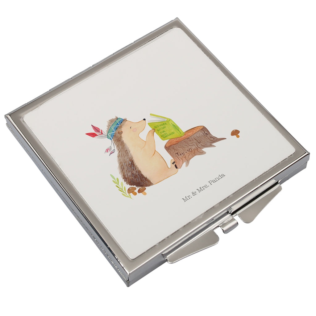 Kwadratowe lusterko do torebki jeż Ozdoba z piór Klappbarer Handspiegel, Schminkspiegel Kompakt, Klappbarer Taschenspiegel, Spiegel Für Unterwegs, Tragbarer Spiegel, Vintage Kompaktspiegel, Klappspiegel, Kompaktspiegel, Mini Spiegel, Handspiegel Zum Mitnehmen, Handspiegel Geschenkidee, Quadratischer Handspiegel, Taschen-Kosmetikspiegel, Handspiegel Mit Hülle, Handspiegel Für Damen, Reise Spiegel, Kosmetikspiegel Klein, Spiegel Für Handtasche, Design Taschenspiegel, Handtaschenspiegel, Runder Taschenspiegel, Spiegel Für Make-Up Tasche, Schminkspiegel To Go, Deko Handspiegel, Spiegel Für Schminktasche, Taschenspiegel, Waldtiere, Tiere, Indianer, Camping, Abenteuer, Lagerfeuer, Igel