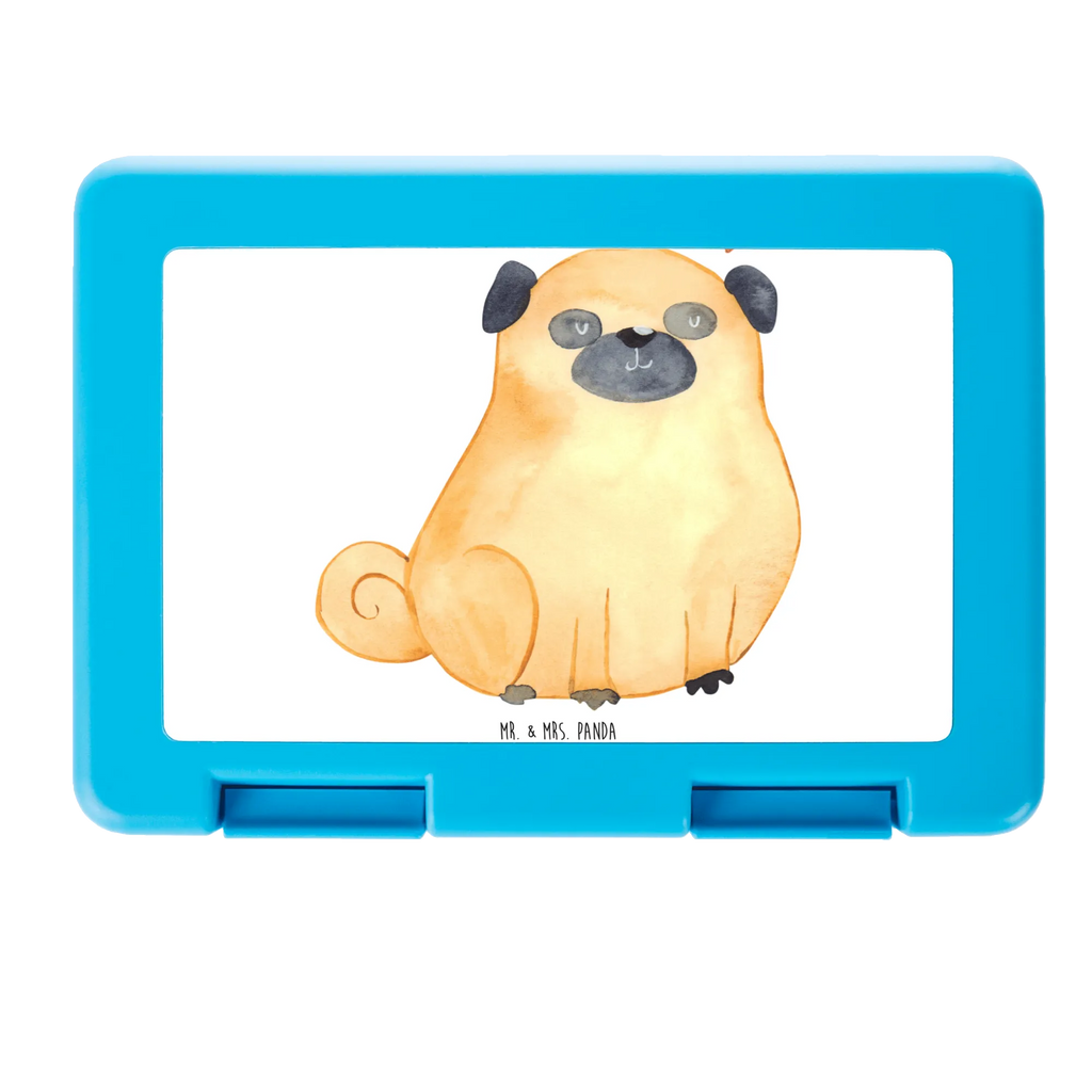 Pudełko na kanapki Mops Pies, motyw psa, zwierzę domowe, rasa psa, miłośnik zwierząt, właściciel psa, powiedzenia