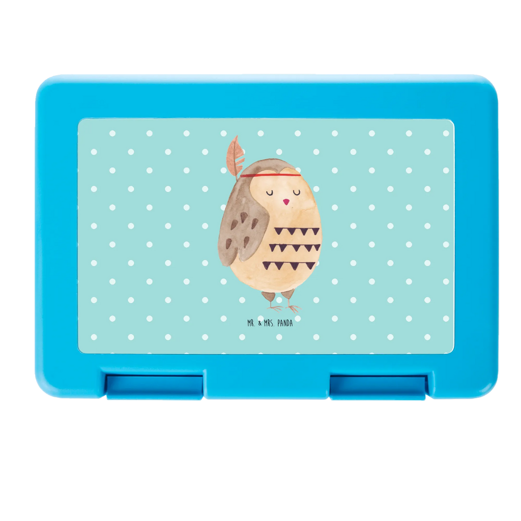 Pudełko na kanapki sowa Ozdoba z piór Brotbox, Snackbox, Lunch box, Butterbrotdose, Brotzeitbox, Eule, Eule Deko, Owl, Das Leben ist ein Abenteuer, Reisespruch, Federschmuck, Dekoration