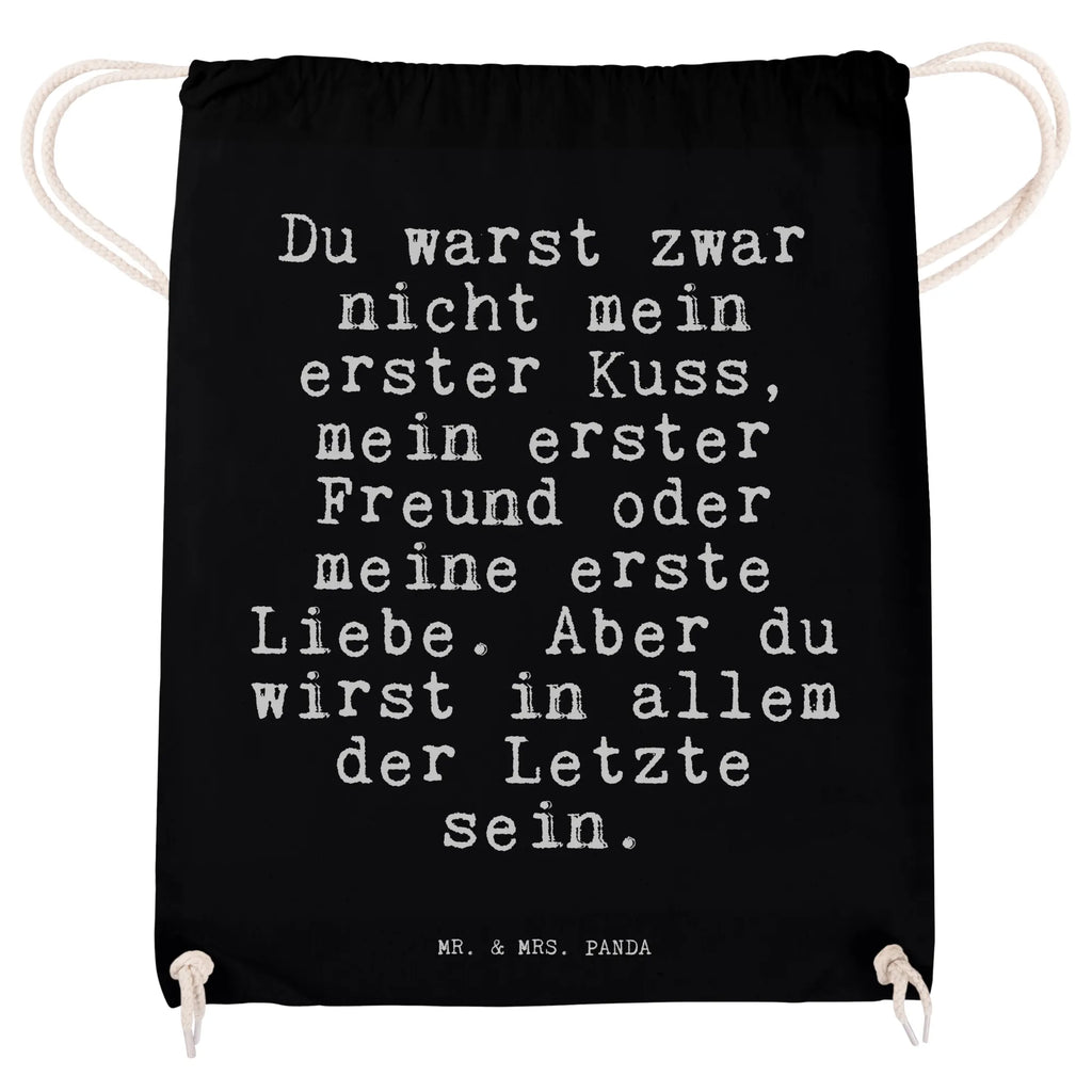 Drawstring bag Du warst zwar nicht... hipster, sports bag, jute bag, gym bag, carrier bag, bag, saying, sayings, funny, wisdom, quotes, Sayings Proverbs Wisdom Quotes Funny Wisdom Words