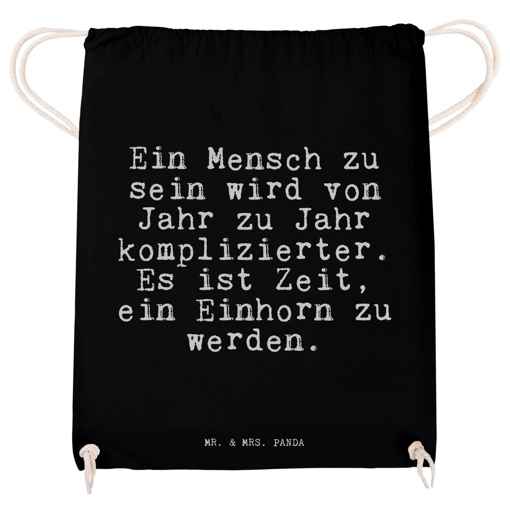 Drawstring bag Ein Mensch zu sein... sports bag, hipster, gym bag, bag, carrier bag, jute bag, saying, sayings, funny, wisdom, quotes, Sayings Proverbs Wisdom Quotes Funny Wisdom Words