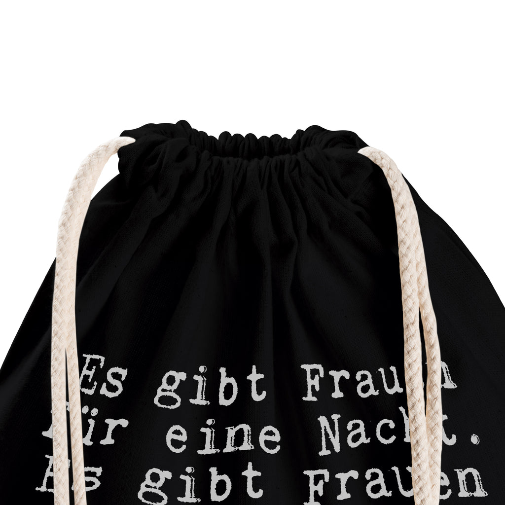 Drawstring bag Es gibt Frauen für... gym bag, hipster, jute bag, sports bag, carrier bag, bag, saying, sayings, funny, wisdom, quotes, Sayings Proverbs Wisdom Quotes Funny Wisdom Words