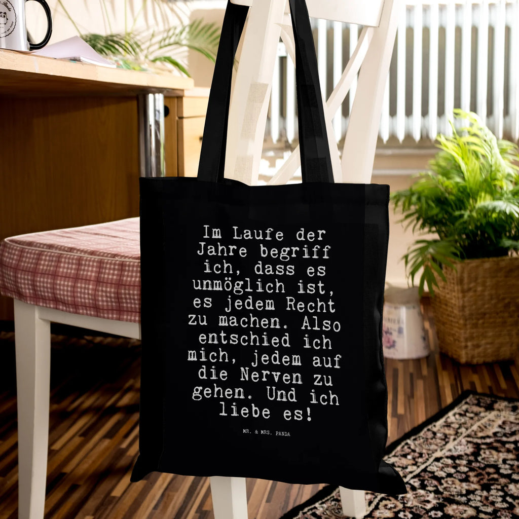 Tote bag Im Laufe der Jahre... shopping bag, shopper, cotton bag, Carrier bag, bag, cloth bag, shoulder bag, jute bag, pouch, saying, sayings, funny, wisdom, quotes, Sayings Proverbs Wisdom Quotes Funny Wisdom Words