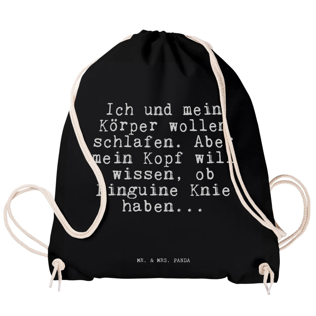 Drawstring bag Ich und mein Körper... sports bag, gym bag, hipster, jute bag, bag, carrier bag, saying, sayings, funny, wisdom, quotes, Sayings Proverbs Wisdom Quotes Funny Wisdom Words
