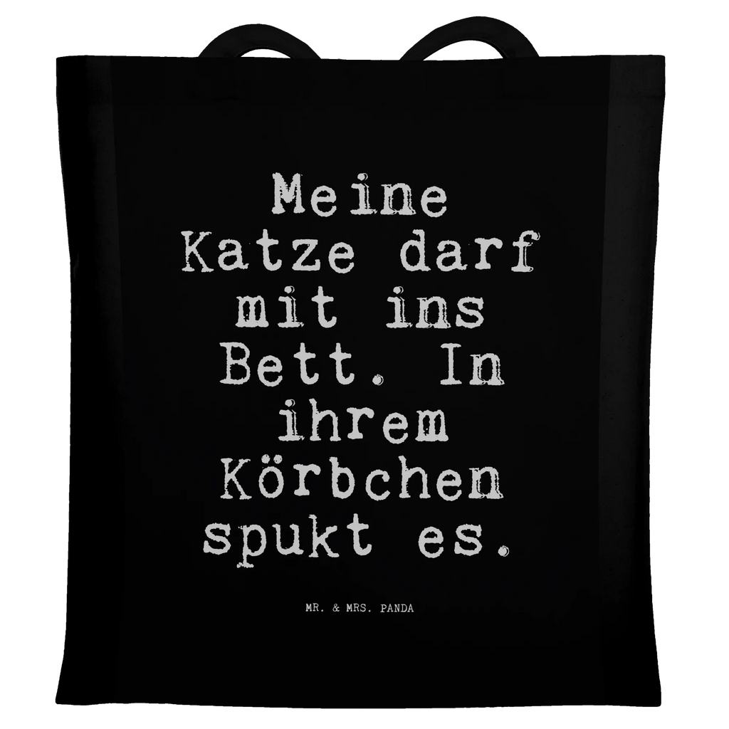 Tragetasche Meine Katze darf mit... Tasche, Beuteltasche, Einkaufstasche, Einkaufstüte, Laptoptasche, Badetasche, Umhängetasche, Schultertasche, Beutel, Stoffbeutel, Jutebeutel, Shopper, Strandtasche, Stofftasche, Tragetasche, Jutetasche, Spruch, Sprüche, lustige Sprüche, Weisheiten, Zitate, Spruch Geschenke, Spruch Sprüche Weisheiten Zitate Lustig Weisheit Worte