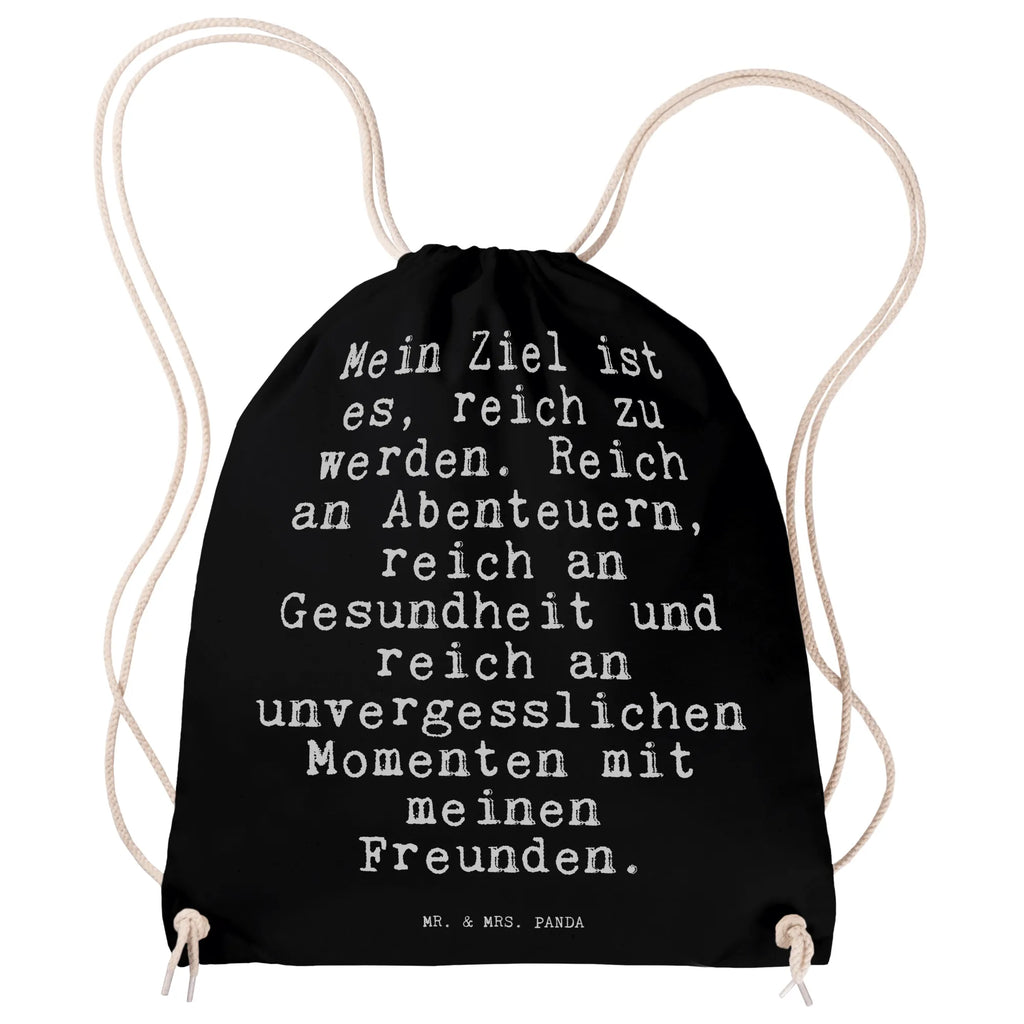 Sportbeutel Mein Ziel ist es,... Sportbeutel, Turnbeutel, Beutel, Sporttasche, Tasche, Stoffbeutel, Sportbeutel Kinder, Gymsack, Beutel Rucksack, Kleine Sporttasche, Sportzubehör, Turnbeutel Baumwolle, Spruch, Sprüche, lustige Sprüche, Weisheiten, Zitate, Spruch Geschenke, Spruch Sprüche Weisheiten Zitate Lustig Weisheit Worte
