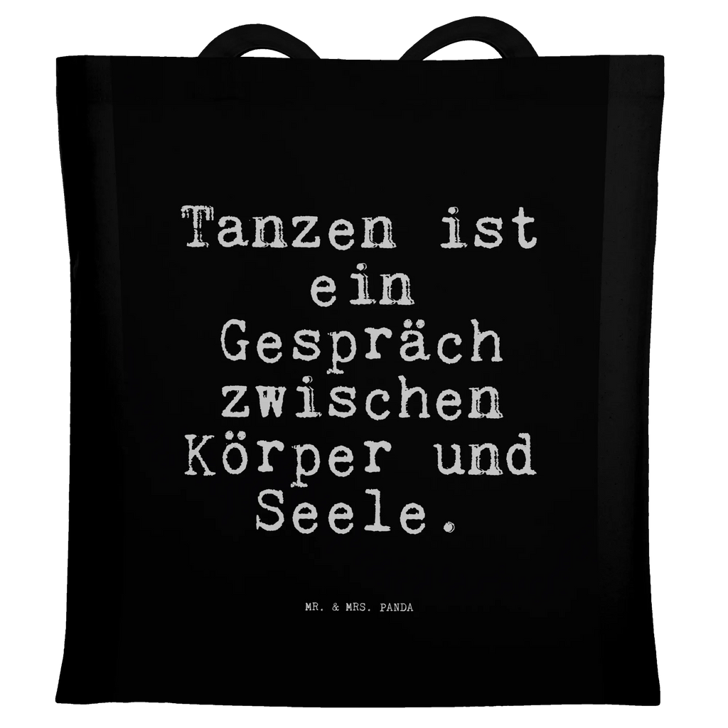 Tote bag Tanzen ist ein Gespräch... shopper, shoulder bag, bag, cotton bag, shopping bag, pouch, jute bag, cloth bag, Carrier bag, saying, sayings, funny, wisdom, quotes, Sayings Proverbs Wisdom Quotes Funny Wisdom Words