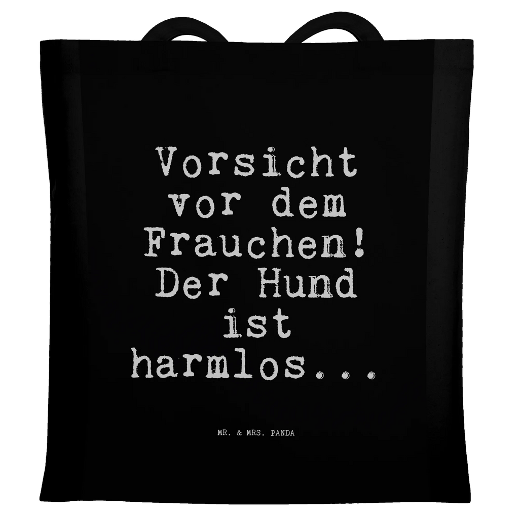 Tote bag Vorsicht vor dem Frauchen!... shoulder bag, bag, shopping bag, cotton bag, jute bag, Carrier bag, pouch, shopper, cloth bag, saying, sayings, funny, wisdom, quotes, Sayings Proverbs Wisdom Quotes Funny Wisdom Words