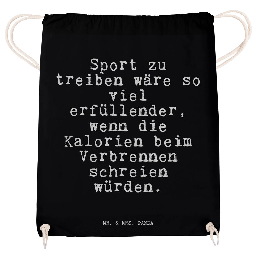 Drawstring bag Sport zu treiben wäre... hipster, gym bag, carrier bag, bag, sports bag, jute bag, saying, sayings, funny, wisdom, quotes, Sayings Proverbs Wisdom Quotes Funny Wisdom Words