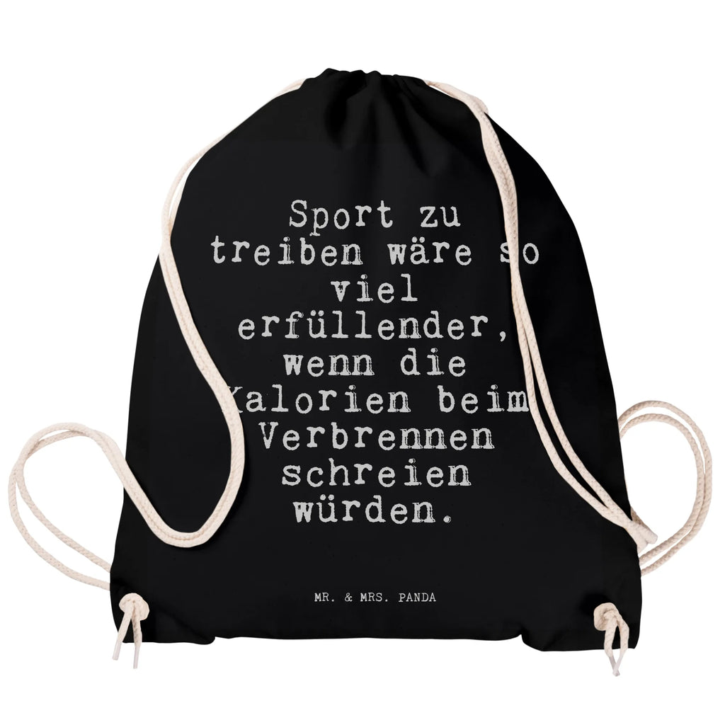 Drawstring bag Sport zu treiben wäre... hipster, gym bag, carrier bag, bag, sports bag, jute bag, saying, sayings, funny, wisdom, quotes, Sayings Proverbs Wisdom Quotes Funny Wisdom Words