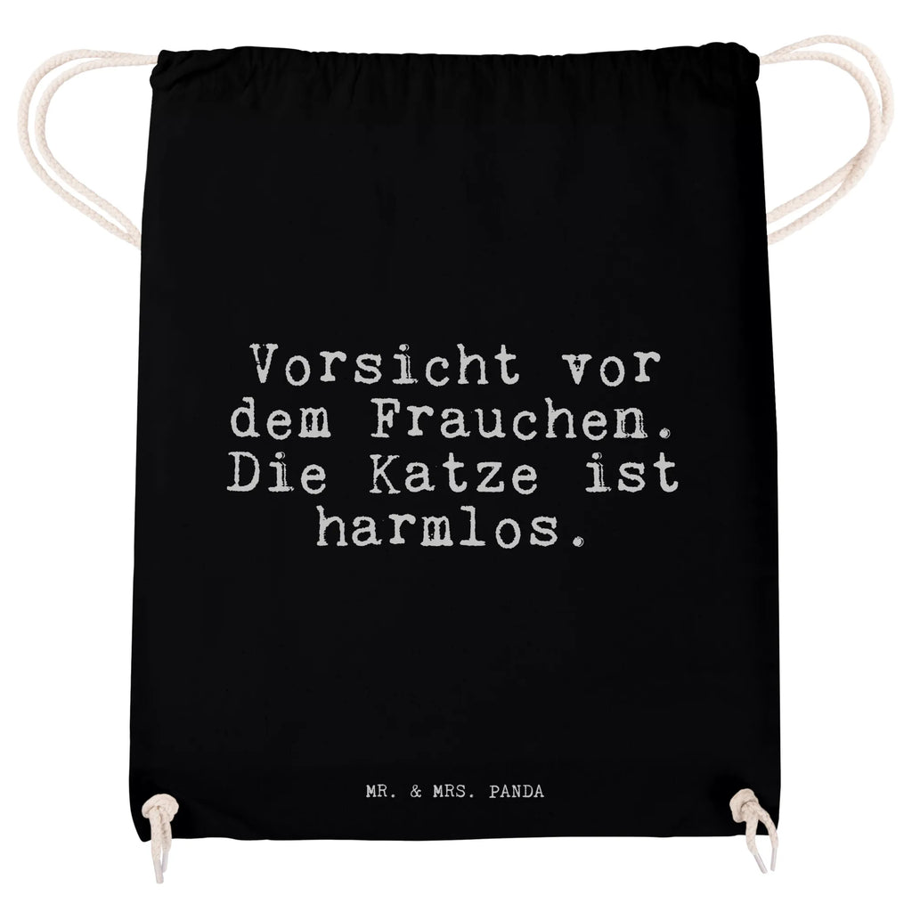 Drawstring bag Vorsicht vor dem Frauchen.... sports bag, bag, jute bag, gym bag, carrier bag, hipster, saying, sayings, funny, wisdom, quotes, Sayings Proverbs Wisdom Quotes Funny Wisdom Words