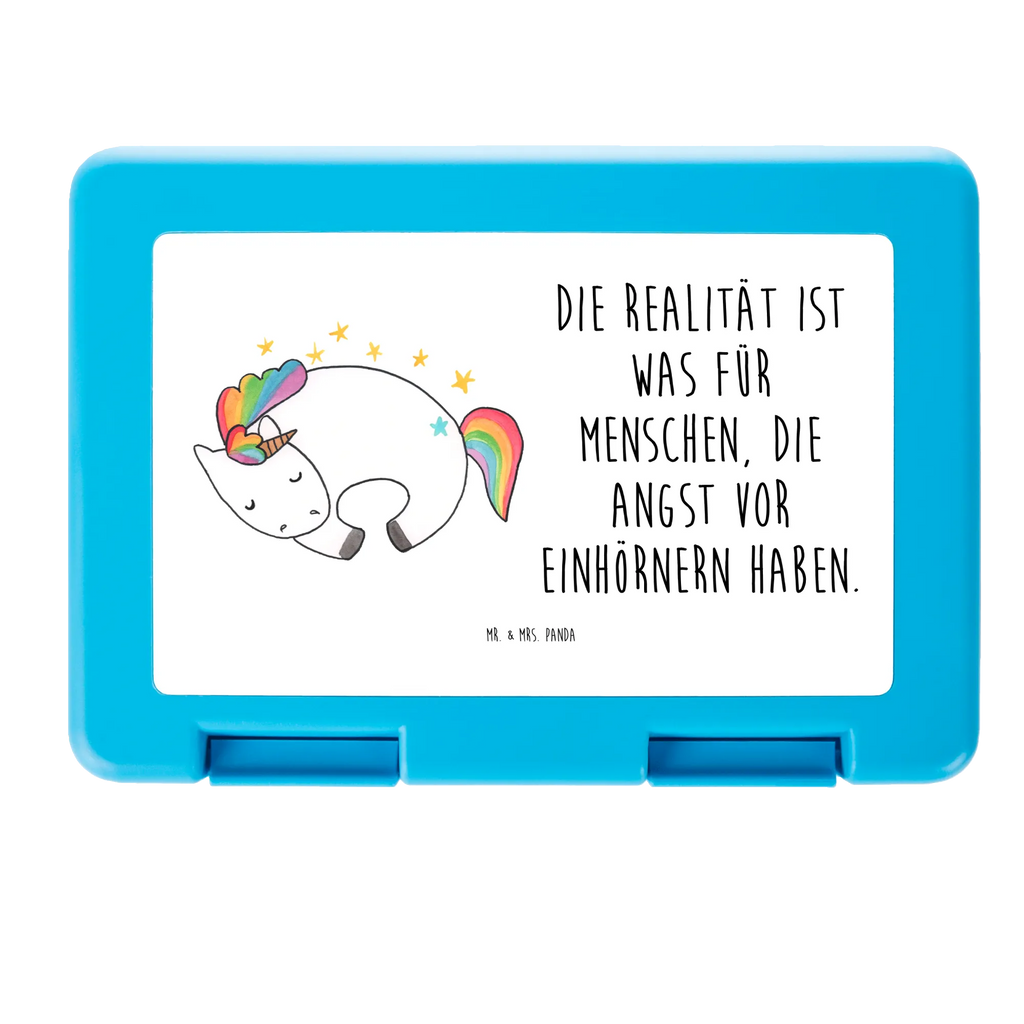 Pudełko na kanapki Jednorożec noc Brotbox, Snackbox, Lunch box, Butterbrotdose, Brotzeitbox, Einhorn, Einhörner, Einhorn Deko, Unicorn, Träume, Traum, unicorn, Realität, Menschen, Geschenk, Ruhe, Freundin