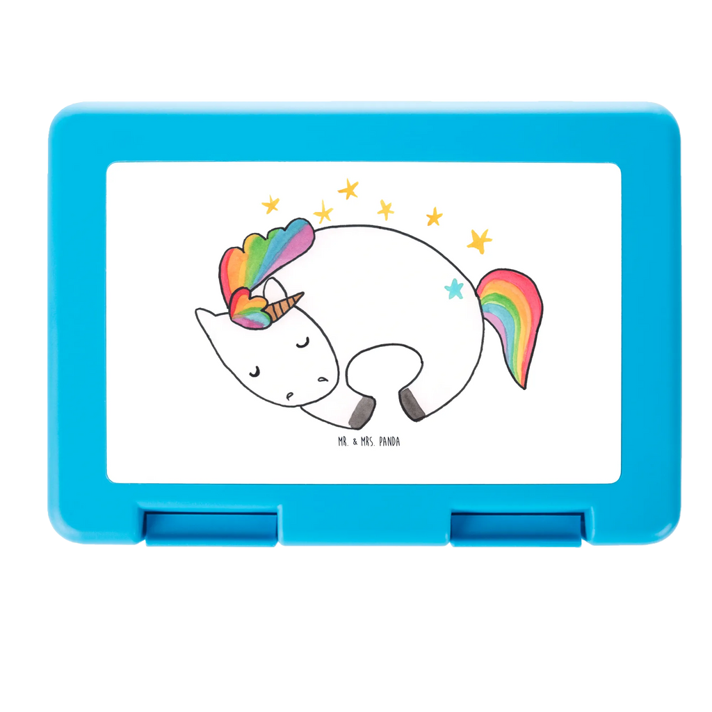Pudełko na kanapki Jednorożec noc Brotbox, Snackbox, Lunch box, Butterbrotdose, Brotzeitbox, Einhorn, Einhörner, Einhorn Deko, Unicorn, Träume, Traum, unicorn, Realität, Menschen, Geschenk, Ruhe, Freundin