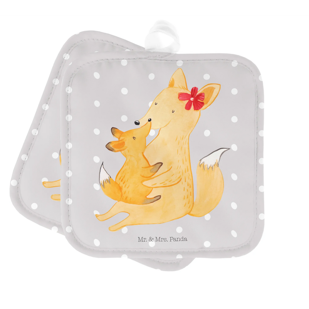 2er Set Topflappen  Fuchs Mama & Kind 2er Set Topflappen, Topflappenset, Topfhandschuhe, topfhalter, Topflappen, Topflappen Set, Topflappen 2er Set, Topfuntersetzer, Familie, Vatertag, Schwester, Muttertag, Bruder, Papa, Oma, Mama, Opa, Lieblingstochter, Tochter, Geschenk, Beste Tochter, Mutter