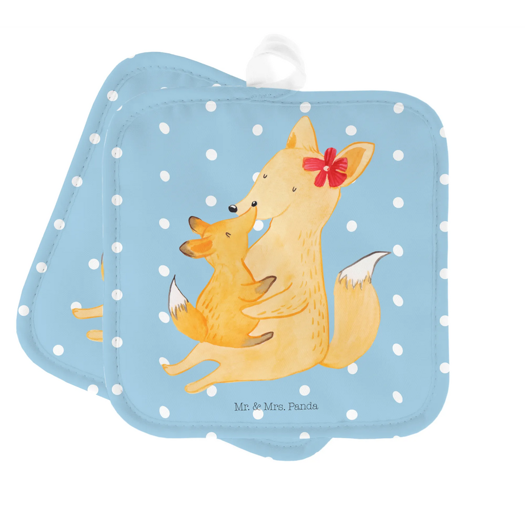 2er Set Topflappen  Fuchs Mama & Kind 2er Set Topflappen, Topflappenset, Topfhandschuhe, topfhalter, Topflappen, Topflappen Set, Topflappen 2er Set, Topfuntersetzer, Familie, Vatertag, Schwester, Muttertag, Bruder, Papa, Oma, Mama, Opa, Lieblingstochter, Tochter, Geschenk, Beste Tochter, Mutter