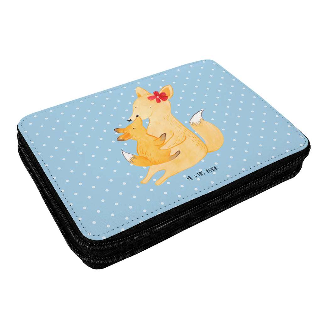 Federmappe Fuchs Mama & Kind Malmappe, Stifteetui, Federmäppchen, Schuletui, Farbstiftetui, Stiftetasche, Schüleretui, Bleistiftetui, Federmappe Set, Buntstiftmäppchen, Mäppchen, Schlampermäppchen, Bleistift Etui, Schulmäppchen, Stiftebeutel, Federtasche, Schreibmappe, Schreibetui, Buntstiftetui, Etui für Stifte, Stiftemappe, Stifte Etui, Zeichenetui, Oma, Opa, Muttertag, Familie, Schwester, Bruder, Vatertag, Mama, Papa, Lieblingstochter, Beste Tochter, Geschenk, Mutter, Tochter