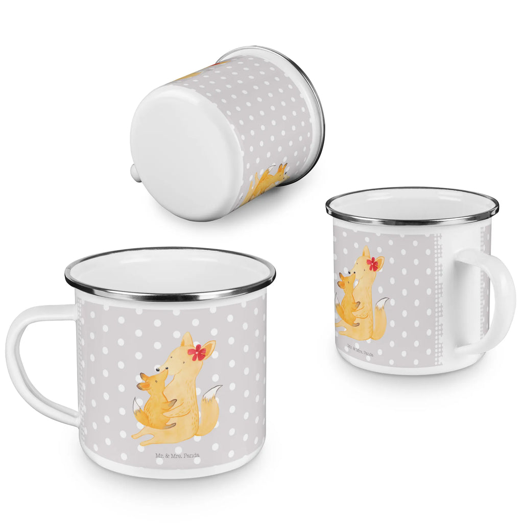 Kempingowy kubek emaliowany Lis Mama Trinkbecher, Metalltasse, Emailletasse, Campingtasse, Emaille Becher, Reisebecher, Kaffeetasse, Becher, Teebecher, wandertasse, Tasse, Pott, Campingbecher, emaillebecher, Blechtasse, Kaffeebecher, metallbecher, Emaille Tasse, blechbecher, reisetasse, Tasse Emaille, becher emaille, Teetasse, wanderbecher, Oma, Opa, Muttertag, Familie, Schwester, Bruder, Vatertag, Mama, Papa, Mutter, Beste Tochter, Tochter, Lieblingstochter, Geschenk