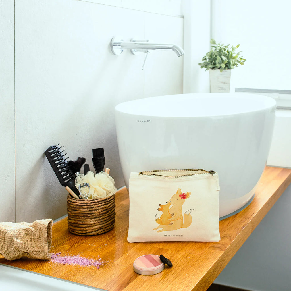 torebka na makijaż Lis Mama Kosmetiktasche, Kulturbeutel, Schlampermäppchen, toiletry bag, Schminkbeutel, Stiftemäppchen, utensilientasche, beauty case, beauty tasche, Kulturtasche, kosmetiktäschchen, Mäppchen, Waschbeutel, Kosmetikbeutel, Etui, pencil case, Schminktäschchen, Federmappe, Schminktasche, aufbewahrungstasche, Waschtasche, aufbewahrungsbeutel, pinsel tasche, Bruder, Papa, Opa, Schwester, Oma, Familie, Vatertag, Mama, Muttertag, Geschenk, Tochter, Lieblingstochter, Mutter, Beste Tochter