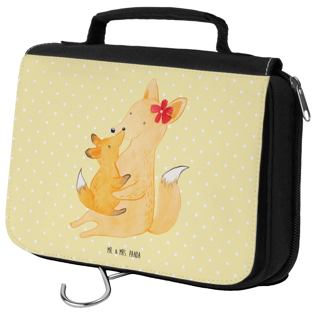 Wash bag Fox mummy Reisebeutel, Kosmetiktasche, Toilettentasche, Waschbeutel, Schminktasche, badtasche, Kulturtasche, Waschtasche, Kulturbeutel, beautycase, hygienetasche, Schminkbeutel, Kulturbeutel Waschbar, Necessaire, hygienebeutel, Opa, Mama, Schwester, Muttertag, Bruder, Familie, Vatertag, Oma, Papa, Geschenk, Beste Tochter, Lieblingstochter, Tochter, Mutter