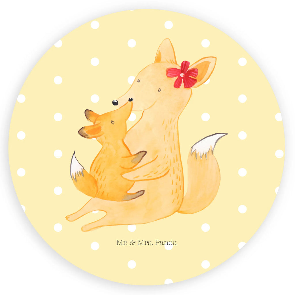 Rund Aufkleber Fuchs Mama & Kind Sticker, Etikett, Aufkleber, Bruder, Schwester, Familie, Opa, Oma, Papa, Mama, Vatertag, Muttertag, Mutter, Geschenk, Beste Tochter, Tochter, Lieblingstochter