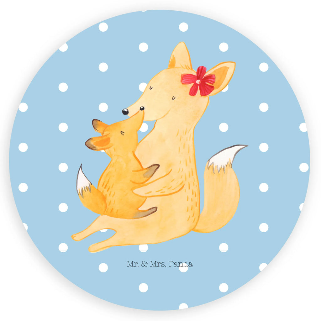 Rund Aufkleber Fuchs Mama & Kind Sticker, Etikett, Aufkleber, Bruder, Schwester, Familie, Opa, Oma, Papa, Mama, Vatertag, Muttertag, Mutter, Geschenk, Beste Tochter, Tochter, Lieblingstochter