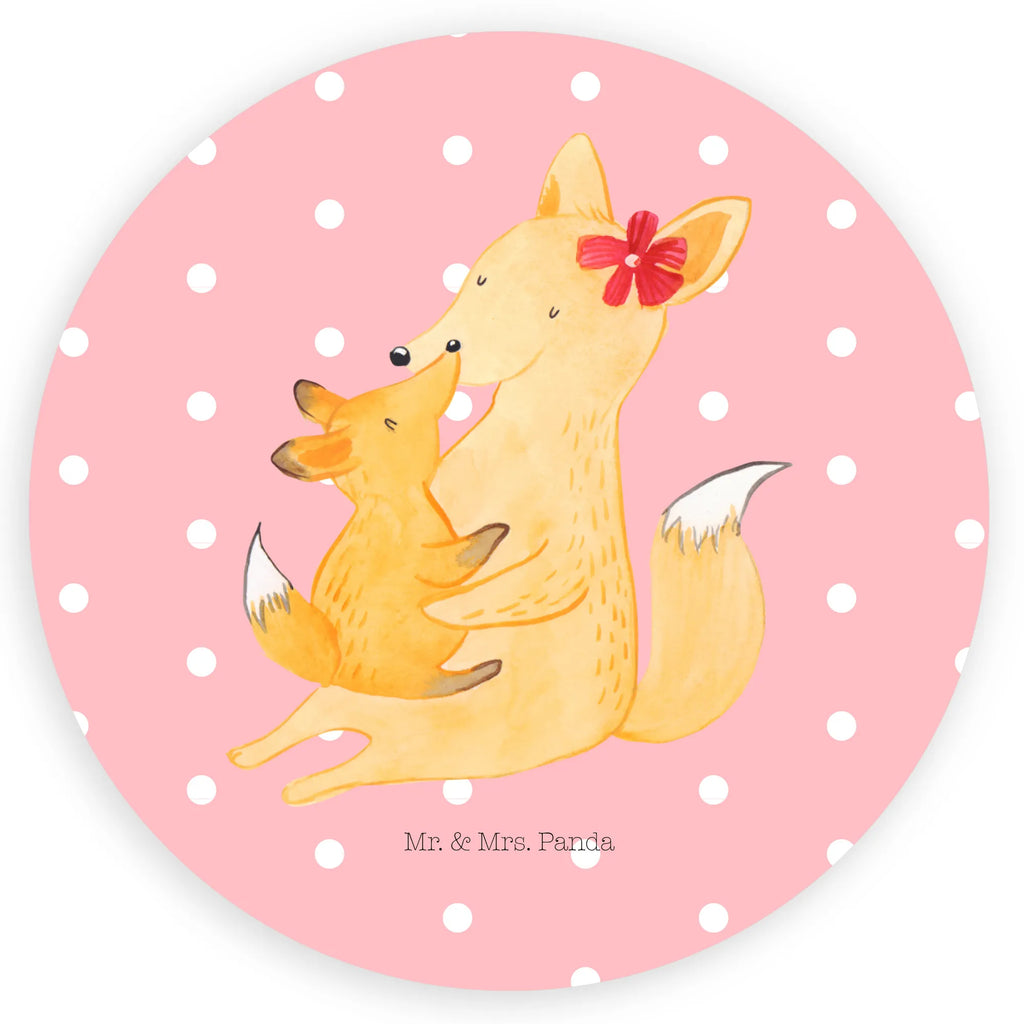 Rund Aufkleber Fuchs Mama & Kind Sticker, Etikett, Aufkleber, Bruder, Schwester, Familie, Opa, Oma, Papa, Mama, Vatertag, Muttertag, Mutter, Geschenk, Beste Tochter, Tochter, Lieblingstochter