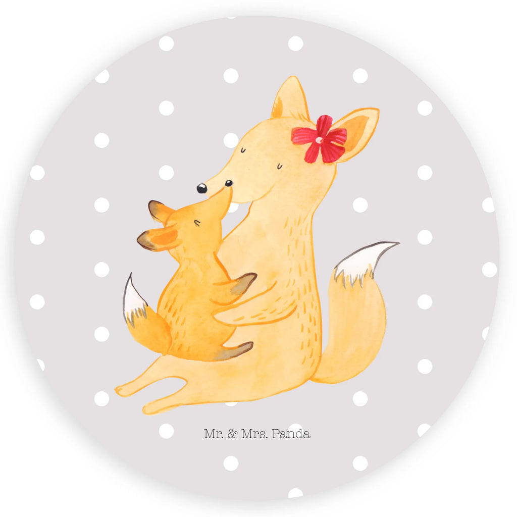 Rund Aufkleber Fuchs Mama & Kind Sticker, Etikett, Aufkleber, Bruder, Schwester, Familie, Opa, Oma, Papa, Mama, Vatertag, Muttertag, Mutter, Geschenk, Beste Tochter, Tochter, Lieblingstochter