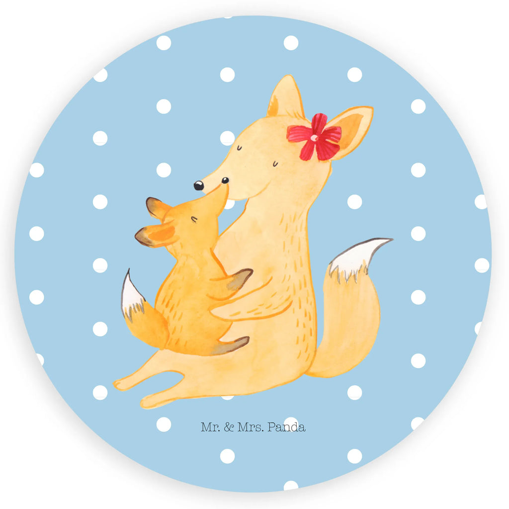 Rund Aufkleber Fuchs Mama & Kind Sticker, Etikett, Aufkleber, Bruder, Schwester, Familie, Opa, Oma, Papa, Mama, Vatertag, Muttertag, Mutter, Geschenk, Beste Tochter, Tochter, Lieblingstochter