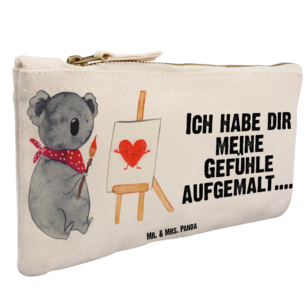 Schminktasche Koala Künstler pencil case, utensilientasche, Waschbeutel, Kulturbeutel, Stiftemäppchen, beauty tasche, Federmappe, Schminktäschchen, kosmetiktäschchen, aufbewahrungstasche, Etui, Kulturtasche, toiletry bag, Schminktasche, Mäppchen, aufbewahrungsbeutel, Kosmetiktasche, Kosmetikbeutel, Waschtasche, Schlampermäppchen, beauty case, pinsel tasche, Schminkbeutel, Koalabär, Koala, Künstler, Zeichnen, Liebensbeweis, Liebesgeschenk, Liebe, Gefühle