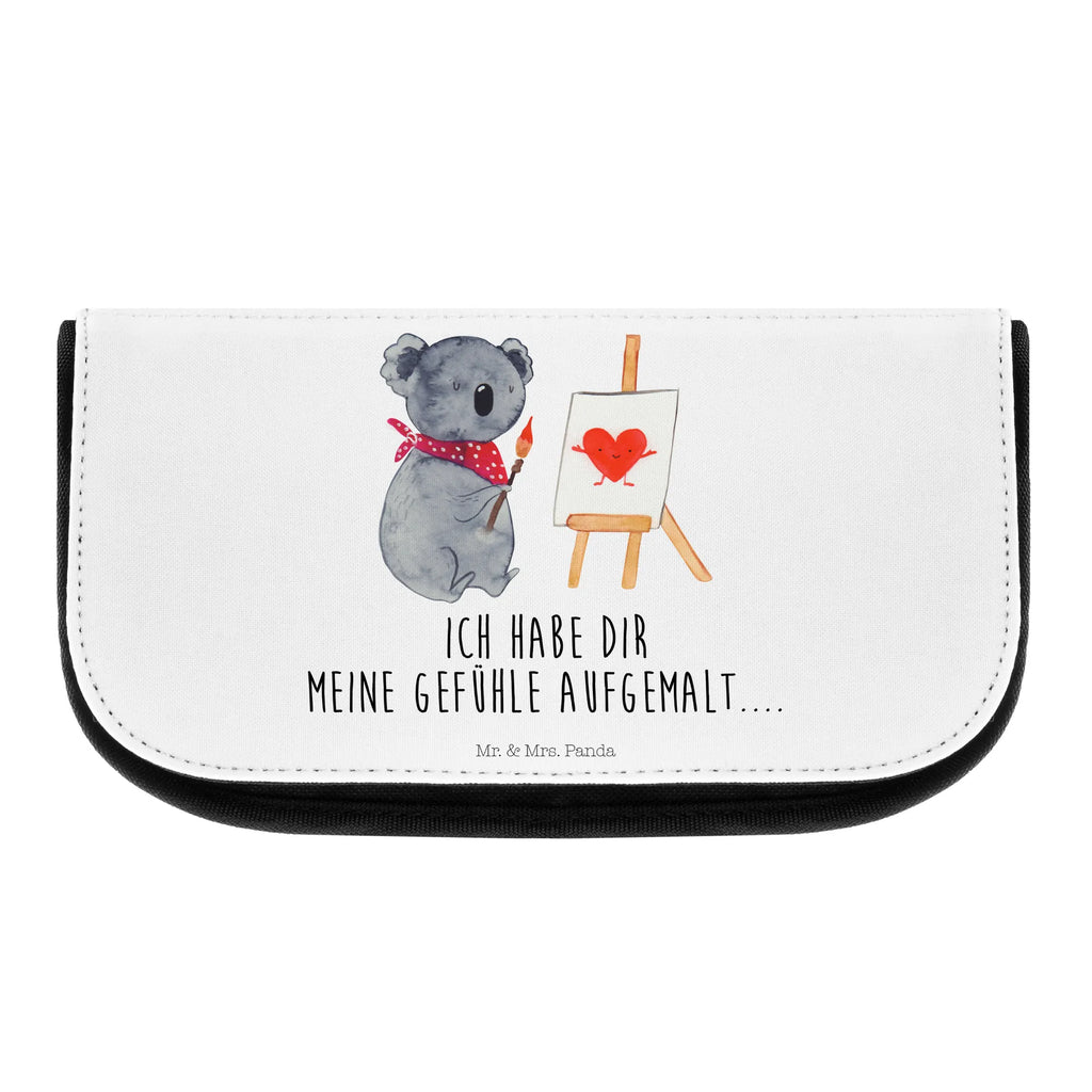 Kosmetyczka koala artysta bad tasche, toilettenbeutel, beauty tasche, Waschbeutel, Schminktasche, reiseschminktasche, kosmetiktäschchen, zubehörtasche, kleines Täschchen, reise kosmetiktasche, Necessaire, hygiene tasche, Schminktäschchen, Beauty Bag, Kulturtasche, beauty case, Organizer Tasche, Kosmetiktasche, Toilettentasche, kulturtäschchen, Reisenecessaires, Kulturbeutel, Beautybag, Make-Up Bag, Schminkbeutel, Waschtasche, utensilientasche, Reise-Kosmetiktasche, kosmetik beutel, Koalabär, Koala, Liebesgeschenk, Liebensbeweis, Liebe, Künstler, Zeichnen, Gefühle