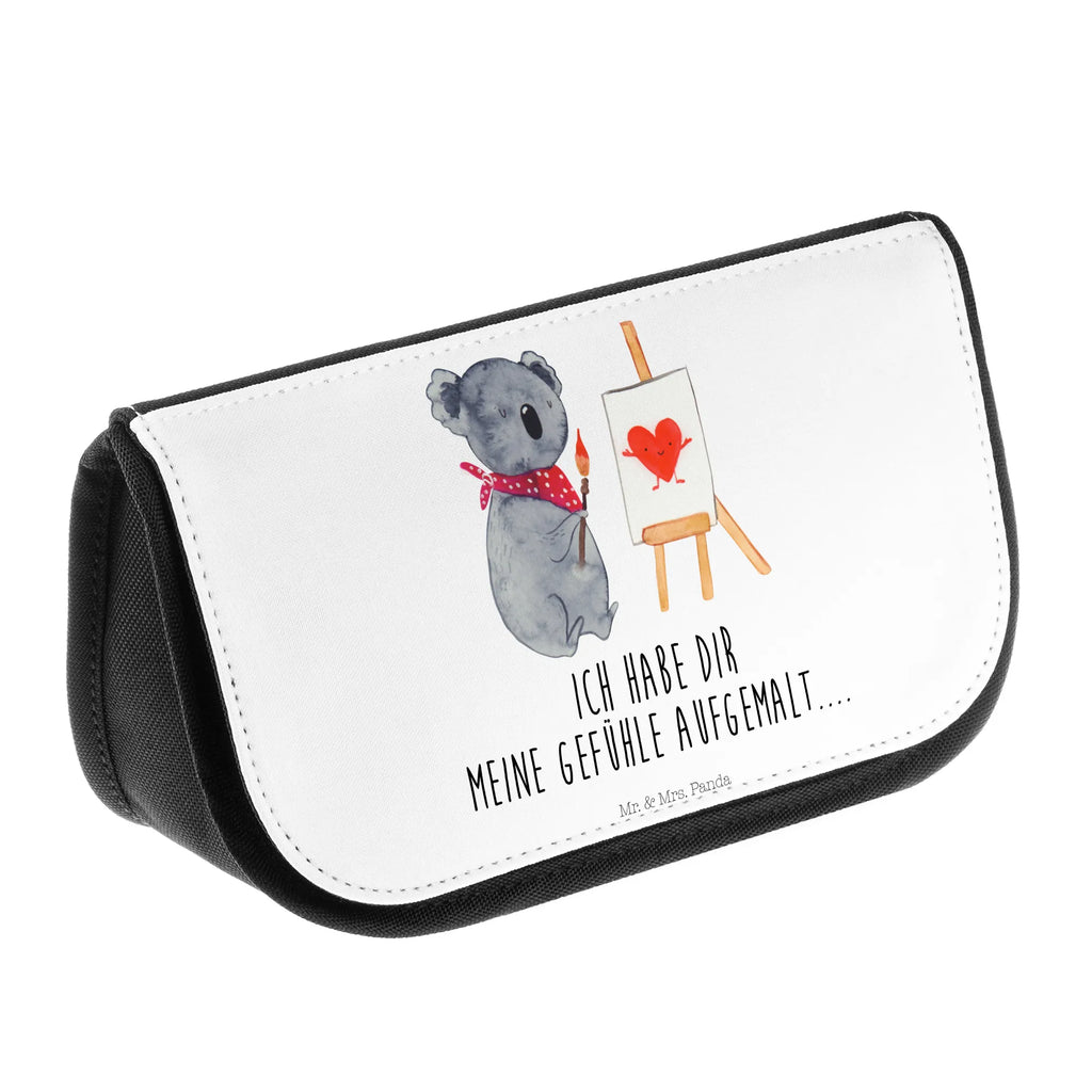 Kosmetyczka koala artysta bad tasche, toilettenbeutel, beauty tasche, Waschbeutel, Schminktasche, reiseschminktasche, kosmetiktäschchen, zubehörtasche, kleines Täschchen, reise kosmetiktasche, Necessaire, hygiene tasche, Schminktäschchen, Beauty Bag, Kulturtasche, beauty case, Organizer Tasche, Kosmetiktasche, Toilettentasche, kulturtäschchen, Reisenecessaires, Kulturbeutel, Beautybag, Make-Up Bag, Schminkbeutel, Waschtasche, utensilientasche, Reise-Kosmetiktasche, kosmetik beutel, Koalabär, Koala, Liebesgeschenk, Liebensbeweis, Liebe, Künstler, Zeichnen, Gefühle