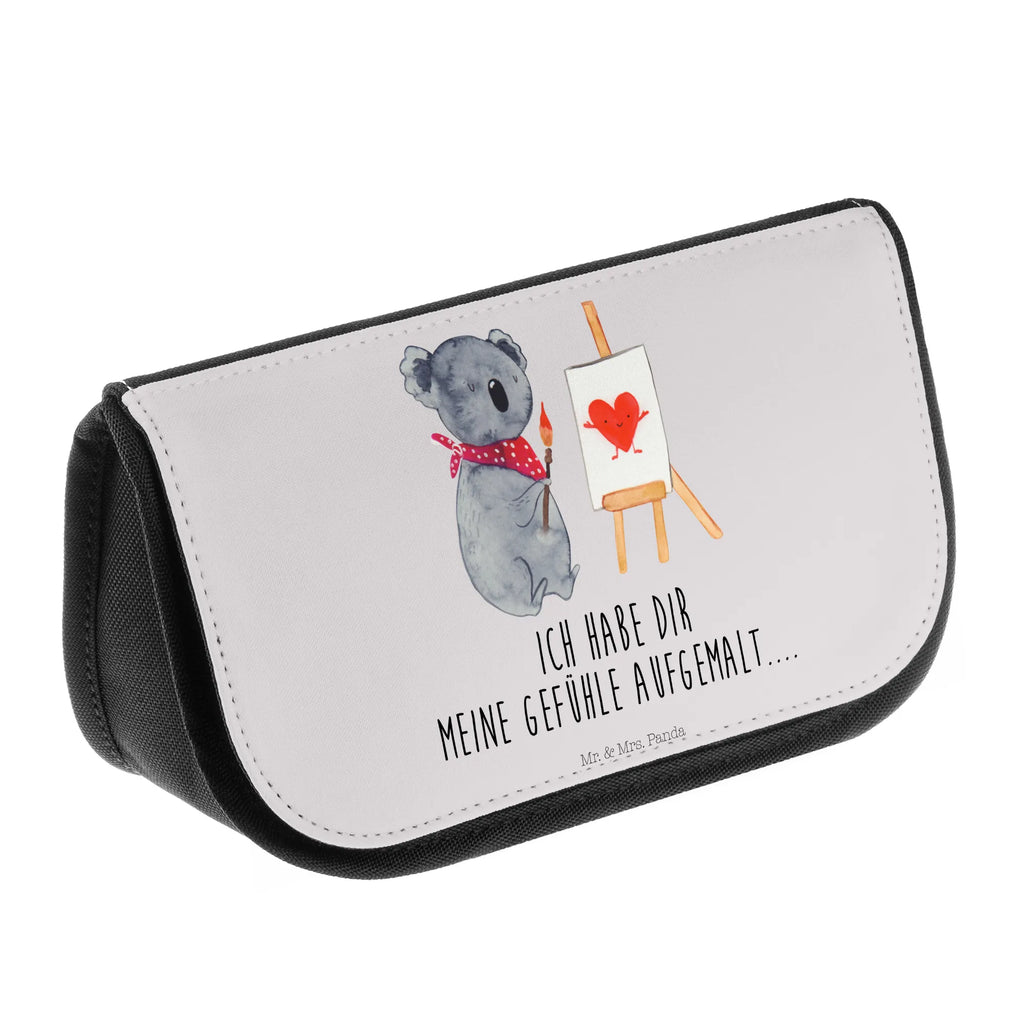 Kosmetyczka koala artysta bad tasche, toilettenbeutel, beauty tasche, Waschbeutel, Schminktasche, reiseschminktasche, kosmetiktäschchen, zubehörtasche, kleines Täschchen, reise kosmetiktasche, Necessaire, hygiene tasche, Schminktäschchen, Beauty Bag, Kulturtasche, beauty case, Organizer Tasche, Kosmetiktasche, Toilettentasche, kulturtäschchen, Reisenecessaires, Kulturbeutel, Beautybag, Make-Up Bag, Schminkbeutel, Waschtasche, utensilientasche, Reise-Kosmetiktasche, kosmetik beutel, Koalabär, Koala, Liebesgeschenk, Liebensbeweis, Liebe, Künstler, Zeichnen, Gefühle