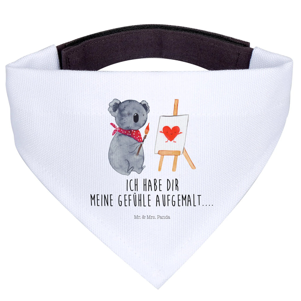 Chusta na szyję dla psa L koala artysta Hundehalstuch, Halstuch, Mittel, Hunde, Mittelgroße Hunde, Tuch, Koalabär, Koala, Liebensbeweis, Künstler, Gefühle, Liebe, Liebesgeschenk, Zeichnen