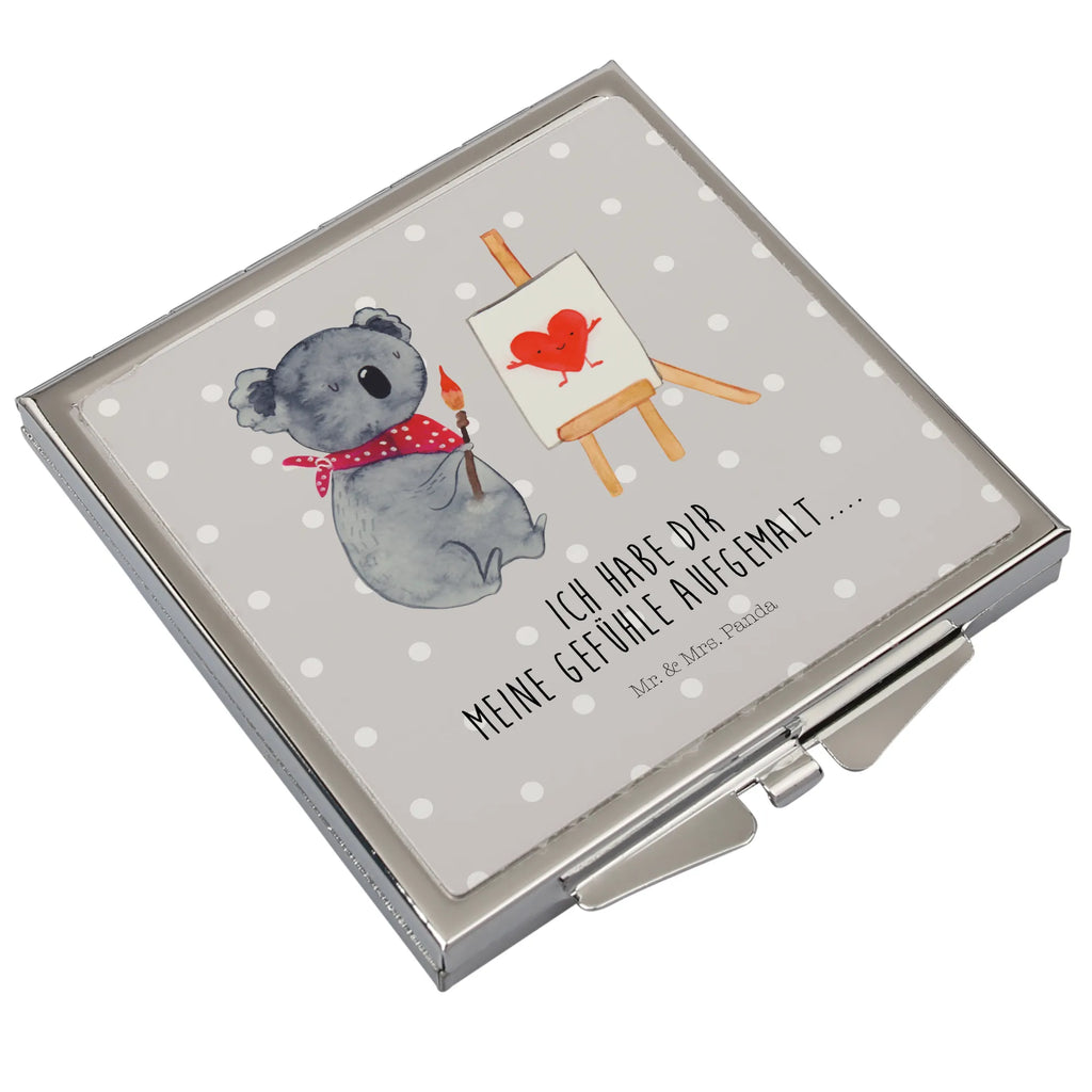 Handbag mirror Koala bear Artist Kompaktspiegel, Runder Taschenspiegel, Tragbarer Spiegel, Spiegel Für Handtasche, Mini Spiegel, Spiegel Für Schminktasche, Design Taschenspiegel, Taschenspiegel, Klappbarer Taschenspiegel, Schminkspiegel To Go, Handspiegel Mit Hülle, Vintage Kompaktspiegel, Schminkspiegel Kompakt, Klappbarer Handspiegel, Handspiegel Zum Mitnehmen, Spiegel Für Make-Up Tasche, Silber, Kosmetikspiegel Klein, Handspiegel Für Damen, Spiegel Für Unterwegs, Quadratischer Handspiegel, Deko Handspiegel, Taschen-Kosmetikspiegel, Handtaschenspiegel, Reise Spiegel, Handspiegel Geschenkidee, Klappspiegel, Koala, Koalabär, Künstler, Liebesgeschenk, Zeichnen, Liebe, Liebensbeweis, Gefühle