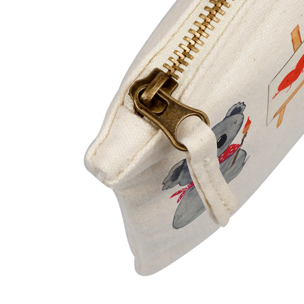 Schminktasche Koala Künstler pencil case, utensilientasche, Waschbeutel, Kulturbeutel, Stiftemäppchen, beauty tasche, Federmappe, Schminktäschchen, kosmetiktäschchen, aufbewahrungstasche, Etui, Kulturtasche, toiletry bag, Schminktasche, Mäppchen, aufbewahrungsbeutel, Kosmetiktasche, Kosmetikbeutel, Waschtasche, Schlampermäppchen, beauty case, pinsel tasche, Schminkbeutel, Koalabär, Koala, Künstler, Zeichnen, Liebensbeweis, Liebesgeschenk, Liebe, Gefühle