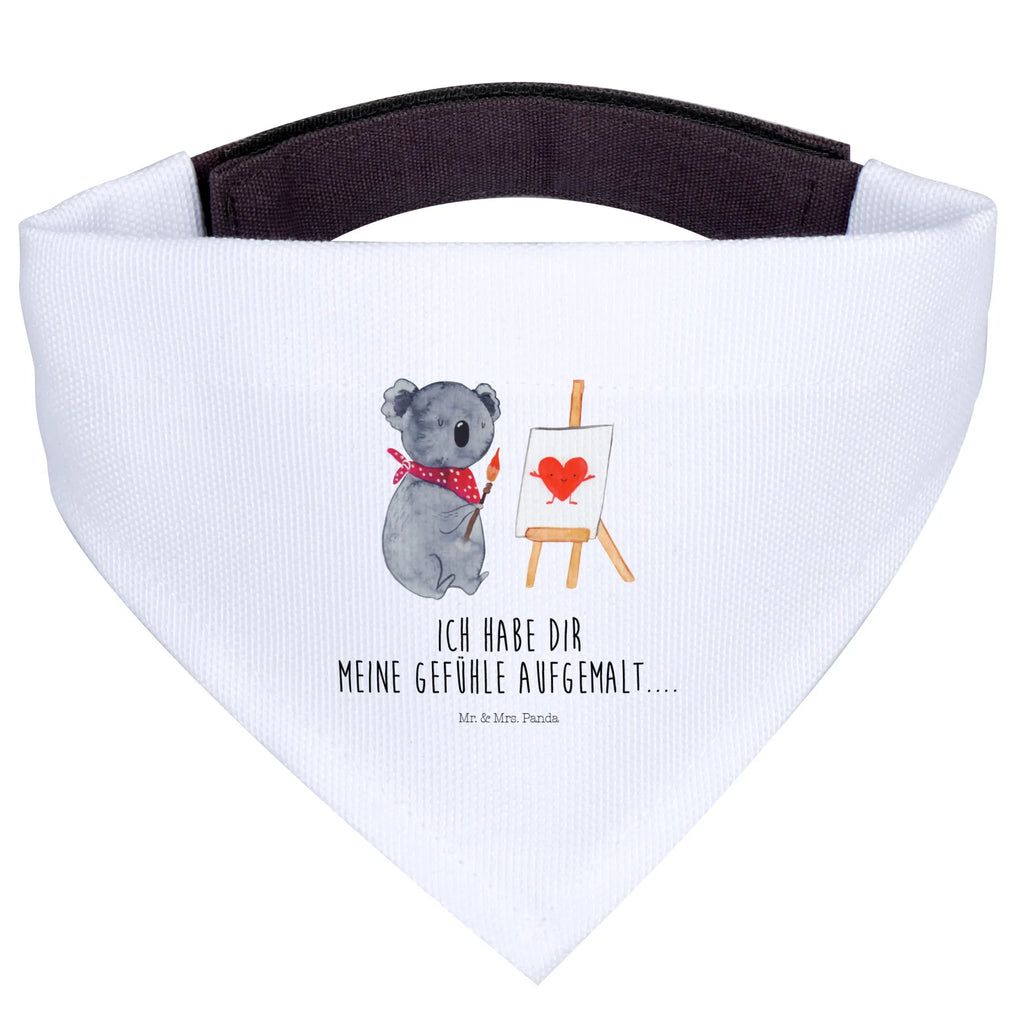 Chusta na szyję dla psa L koala artysta Hundehalstuch, Halstuch, Mittel, Hunde, Mittelgroße Hunde, Tuch, Koalabär, Koala, Liebensbeweis, Künstler, Gefühle, Liebe, Liebesgeschenk, Zeichnen