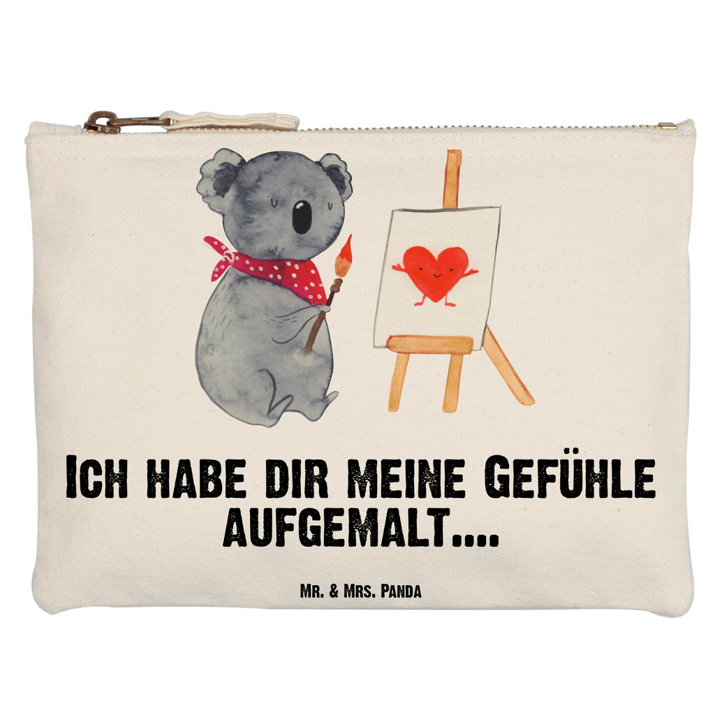 Schminktasche Koala Künstler pencil case, utensilientasche, Waschbeutel, Kulturbeutel, Stiftemäppchen, beauty tasche, Federmappe, Schminktäschchen, kosmetiktäschchen, aufbewahrungstasche, Etui, Kulturtasche, toiletry bag, Schminktasche, Mäppchen, aufbewahrungsbeutel, Kosmetiktasche, Kosmetikbeutel, Waschtasche, Schlampermäppchen, beauty case, pinsel tasche, Schminkbeutel, Koalabär, Koala, Künstler, Zeichnen, Liebensbeweis, Liebesgeschenk, Liebe, Gefühle