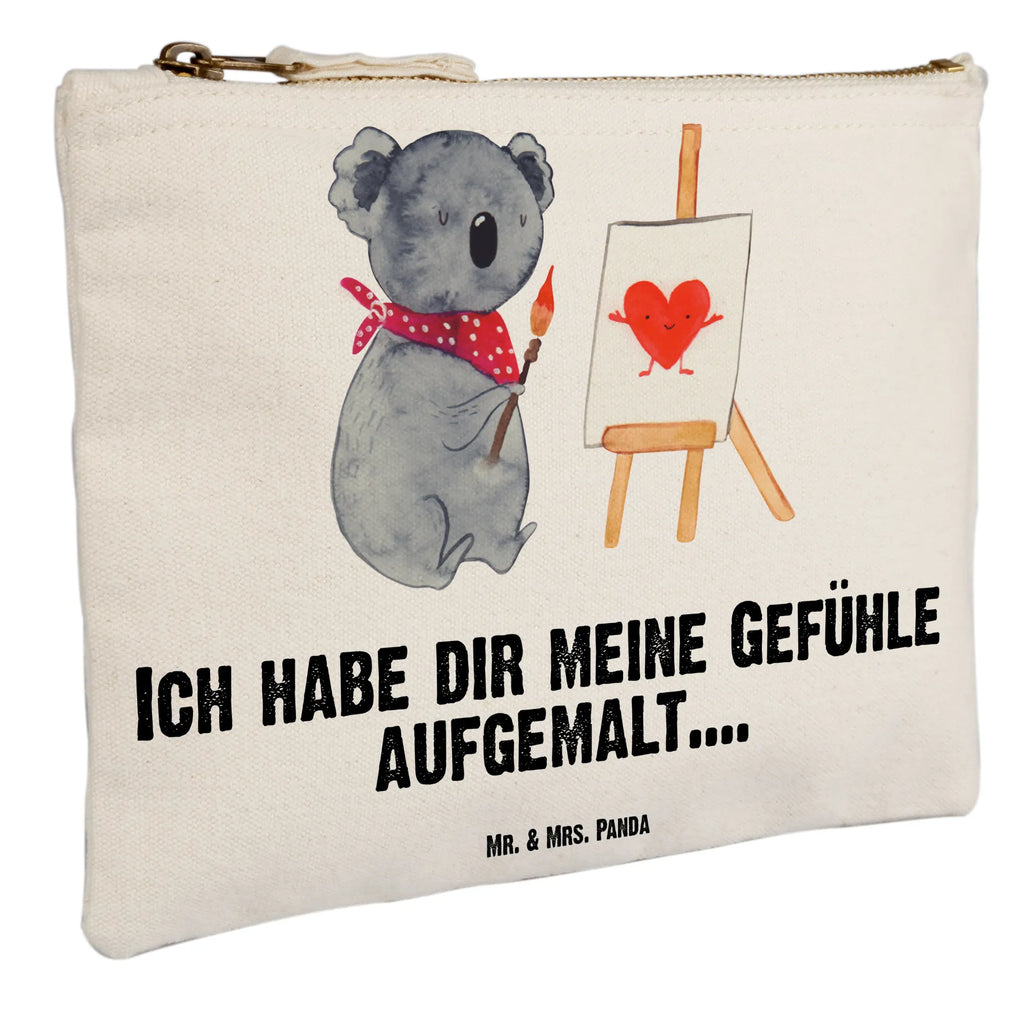 Schminktasche Koala Künstler pencil case, utensilientasche, Waschbeutel, Kulturbeutel, Stiftemäppchen, beauty tasche, Federmappe, Schminktäschchen, kosmetiktäschchen, aufbewahrungstasche, Etui, Kulturtasche, toiletry bag, Schminktasche, Mäppchen, aufbewahrungsbeutel, Kosmetiktasche, Kosmetikbeutel, Waschtasche, Schlampermäppchen, beauty case, pinsel tasche, Schminkbeutel, Koalabär, Koala, Künstler, Zeichnen, Liebensbeweis, Liebesgeschenk, Liebe, Gefühle