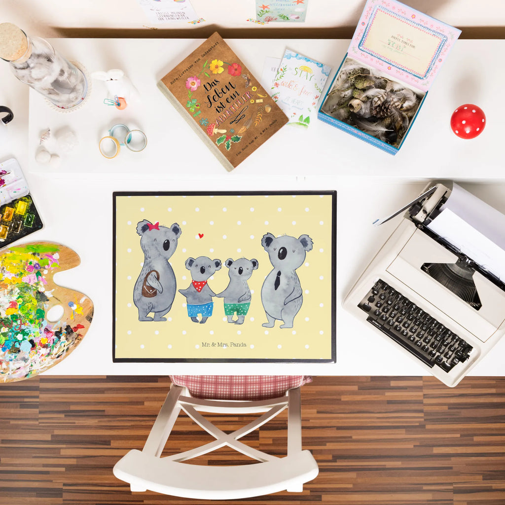 Schreibtischunterlage Koala Familie zwei Bürobedarf, Schreibtischunterlage Groß, Schreibtisch Unterlagen, Schreibunterlage, Schreibtischauflage, Büroartikel, Schreibwaren, Familie, Vatertag, Muttertag, Bruder, Schwester, Mama, Papa, Oma, Opa, beste Familie, Koalabär, Familienleben, Koalafamilie, Koala, Lieblingsfamilie, Familienzeit