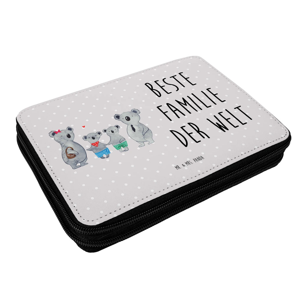 Piórnik Rodzina koali dwa Motiv, Federmäppchen bedruckt, Federmappe, Stifterolle, Stiftetasche, Büro Stifte Etui, Kinder Federmappe, Federmäppchen, Grundschule, Einschulung, Schüler, Geschenk, Schule, Federmappe Einschulung, Schülerin, Bestückte Federmappe, Kind, Stifte Etui, Familie, Vatertag, Muttertag, Bruder, Schwester, Mama, Papa, Oma, Opa, Lieblingsfamilie, Familienzeit, beste Familie, Koala, Koalafamilie, Familienleben, Koalabär