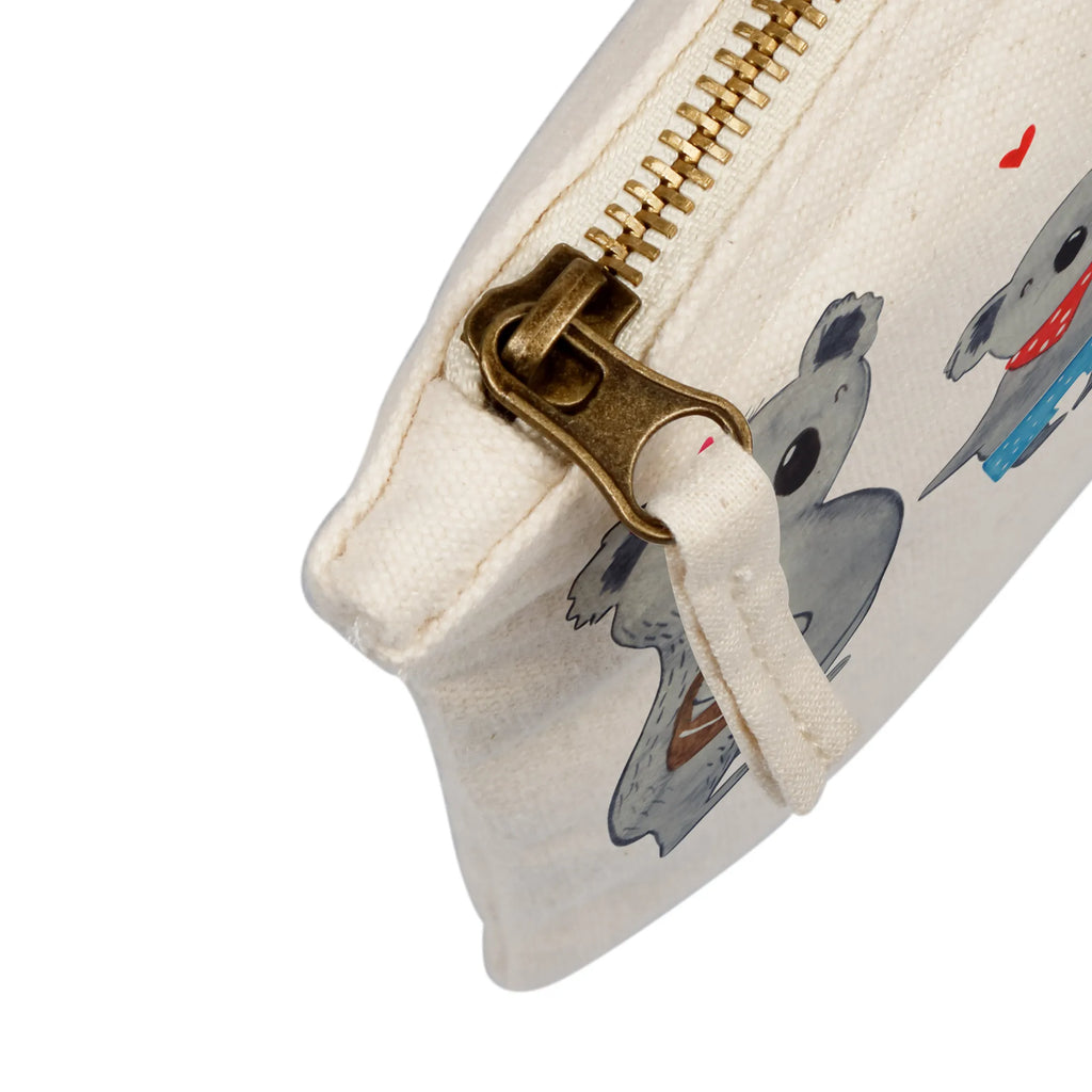 torebka na makijaż Rodzina koali dwa Schlampermäppchen, Kosmetiktasche, Waschtasche, aufbewahrungsbeutel, Schminkbeutel, Federmappe, Kulturbeutel, Schminktäschchen, Schminktasche, Kulturtasche, beauty tasche, utensilientasche, pinsel tasche, aufbewahrungstasche, Waschbeutel, Kosmetikbeutel, toiletry bag, Stiftemäppchen, pencil case, kosmetiktäschchen, Etui, Mäppchen, beauty case, Bruder, Papa, Opa, Schwester, Oma, Familie, Vatertag, Mama, Muttertag, Beste Familie, Familienleben, Familienzeit, Koala, Koalabär, Lieblingsfamilie, Koalafamilie