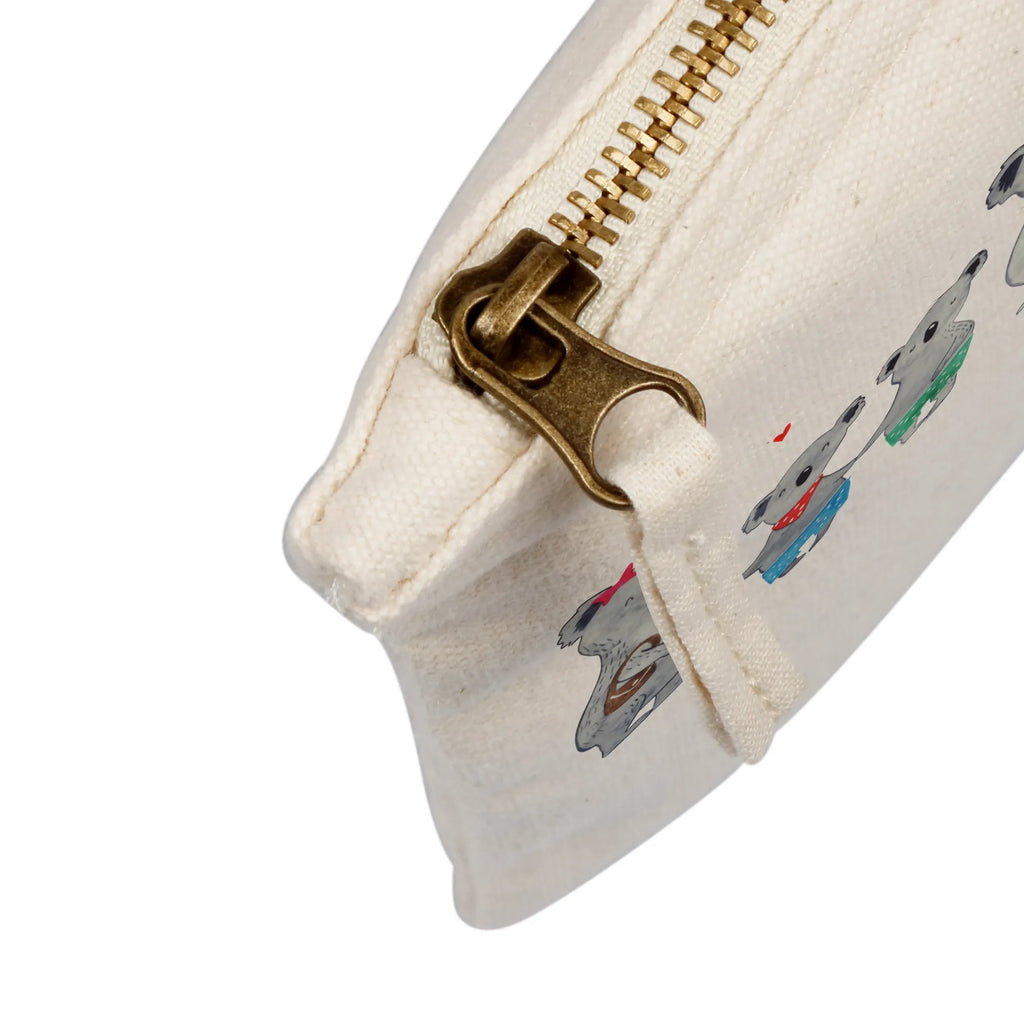 torebka na makijaż Rodzina koali dwa Schlampermäppchen, Kosmetiktasche, Waschtasche, aufbewahrungsbeutel, Schminkbeutel, Federmappe, Kulturbeutel, Schminktäschchen, Schminktasche, Kulturtasche, beauty tasche, utensilientasche, pinsel tasche, aufbewahrungstasche, Waschbeutel, Kosmetikbeutel, toiletry bag, Stiftemäppchen, pencil case, kosmetiktäschchen, Etui, Mäppchen, beauty case, Bruder, Papa, Opa, Schwester, Oma, Familie, Vatertag, Mama, Muttertag, Beste Familie, Familienleben, Familienzeit, Koala, Koalabär, Lieblingsfamilie, Koalafamilie