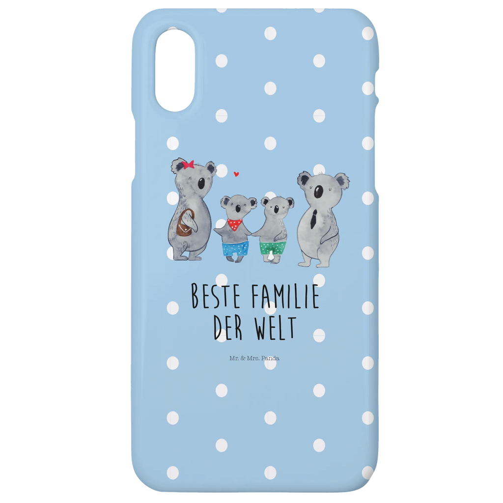 Etui na iPhone 10 Rodzina koali dwa Handycover, Iphone 10, Iphone X, Cover, Handy, Handy Case, Handyhülle, Hülle, Bruder, Opa, Familie, Muttertag, Oma, Vatertag, Mama, Schwester, Papa, Koalabär, Koalafamilie, Beste Familie, Familienleben, Lieblingsfamilie, Koala, Familienzeit