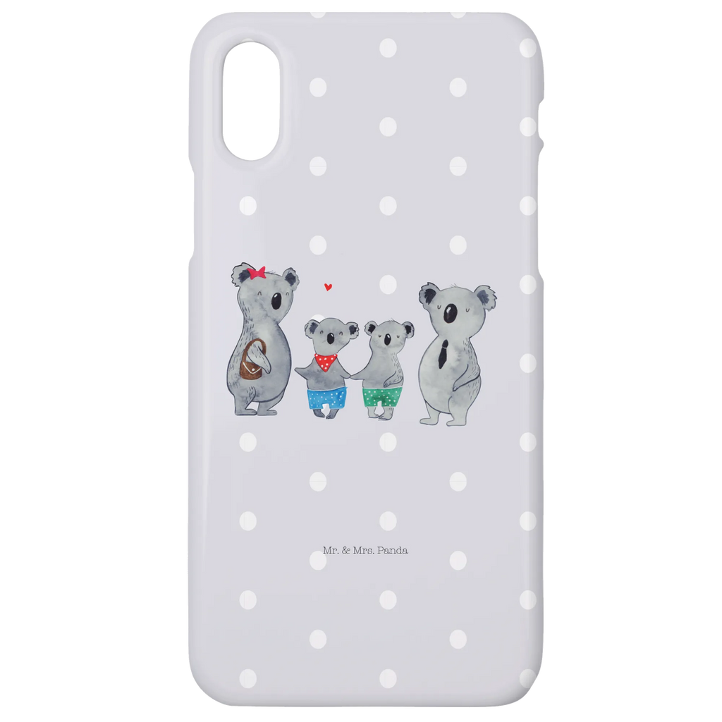 Etui na iPhone 10 Rodzina koali dwa Handycover, Iphone 10, Iphone X, Cover, Handy, Handy Case, Handyhülle, Hülle, Bruder, Opa, Familie, Muttertag, Oma, Vatertag, Mama, Schwester, Papa, Koalabär, Koalafamilie, Beste Familie, Familienleben, Lieblingsfamilie, Koala, Familienzeit
