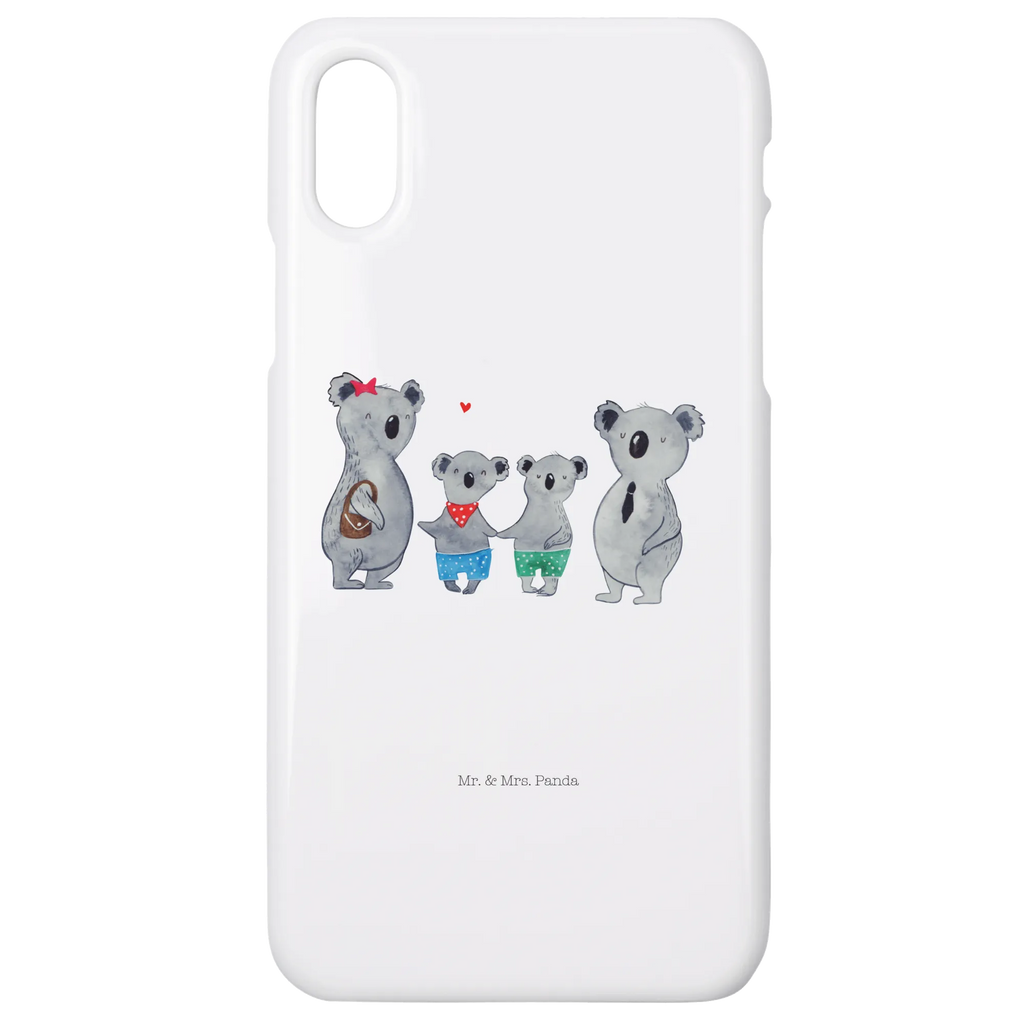 Etui na iPhone 10 Rodzina koali dwa Handycover, Iphone 10, Iphone X, Cover, Handy, Handy Case, Handyhülle, Hülle, Bruder, Opa, Familie, Muttertag, Oma, Vatertag, Mama, Schwester, Papa, Koalabär, Koalafamilie, Beste Familie, Familienleben, Lieblingsfamilie, Koala, Familienzeit